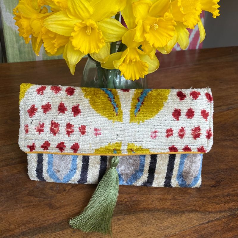 Pretty Ikat Clutch image