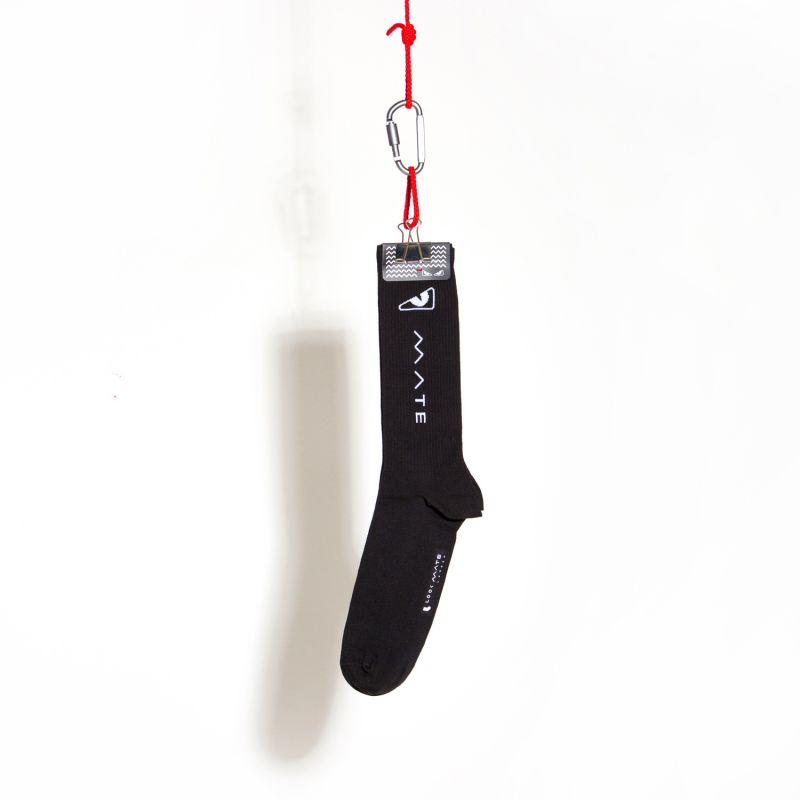 Mate Edition Ninja Black Cotton Socks image