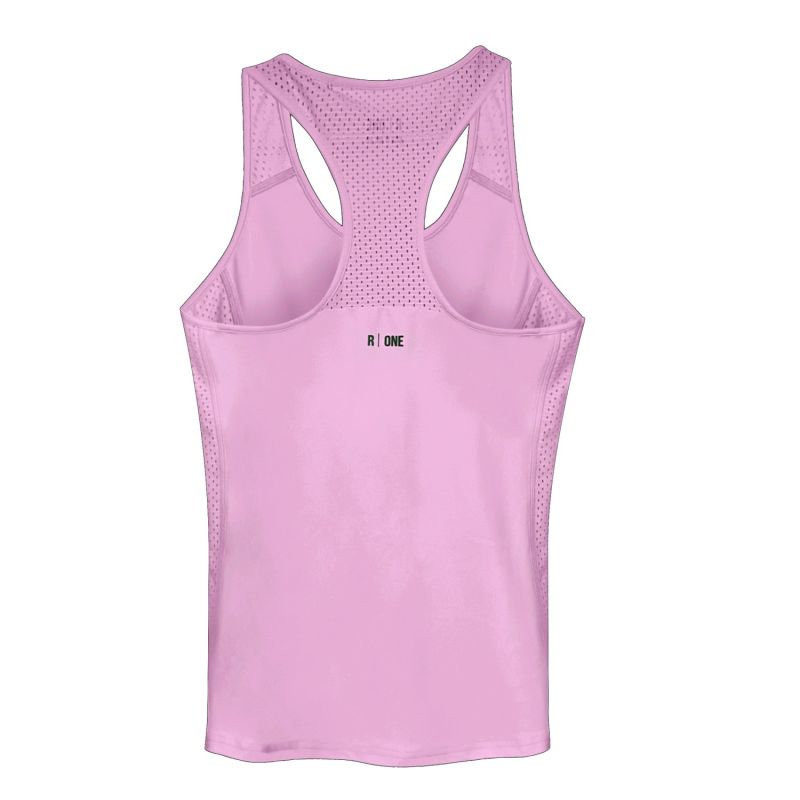 B-Confident Recycled Material Sports Vest - Pink & Purple image