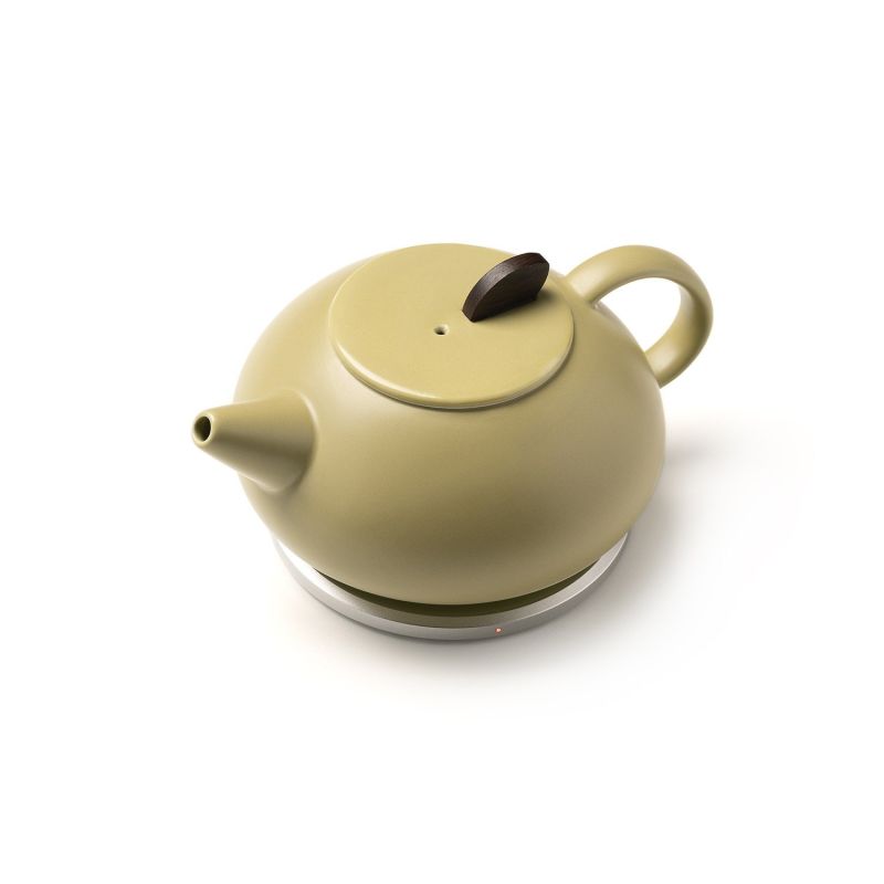 Leiph Self-Heating Teapot Set - Classic Olive image