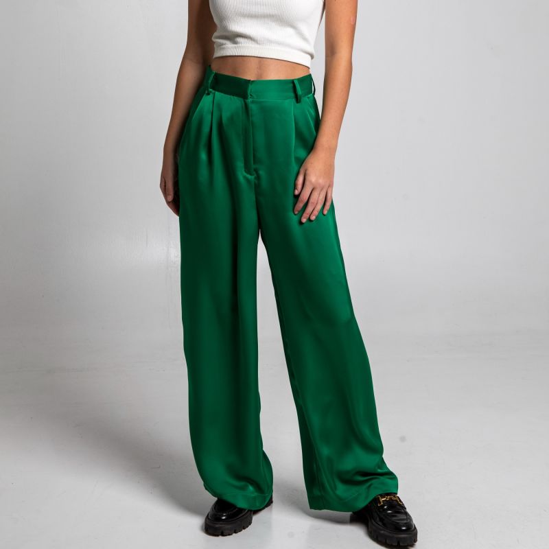 The Suit Pants In Emerald Green image