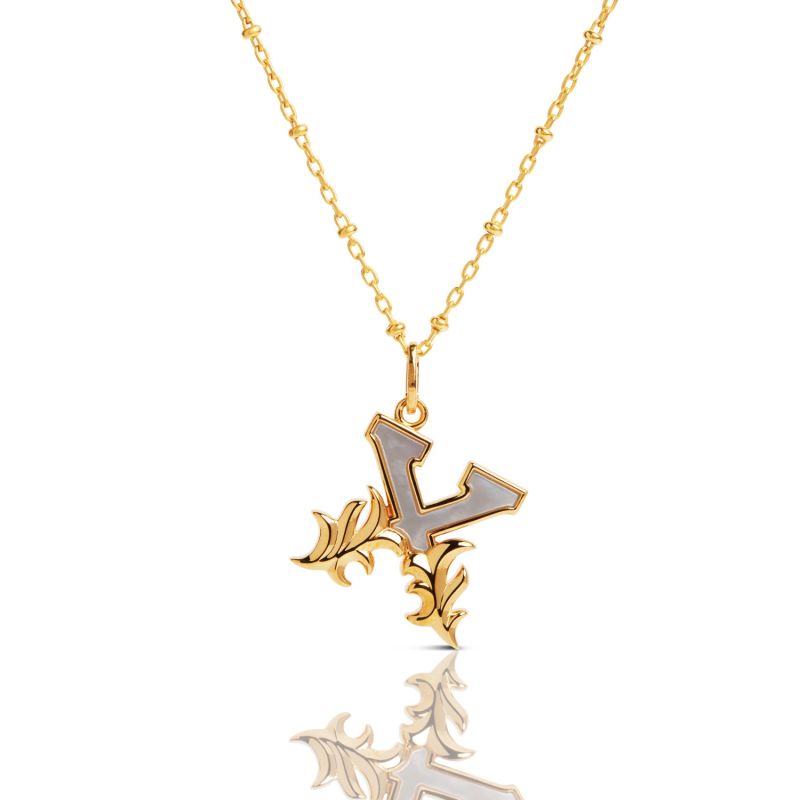 X – Gold With Mother Of Pearl image