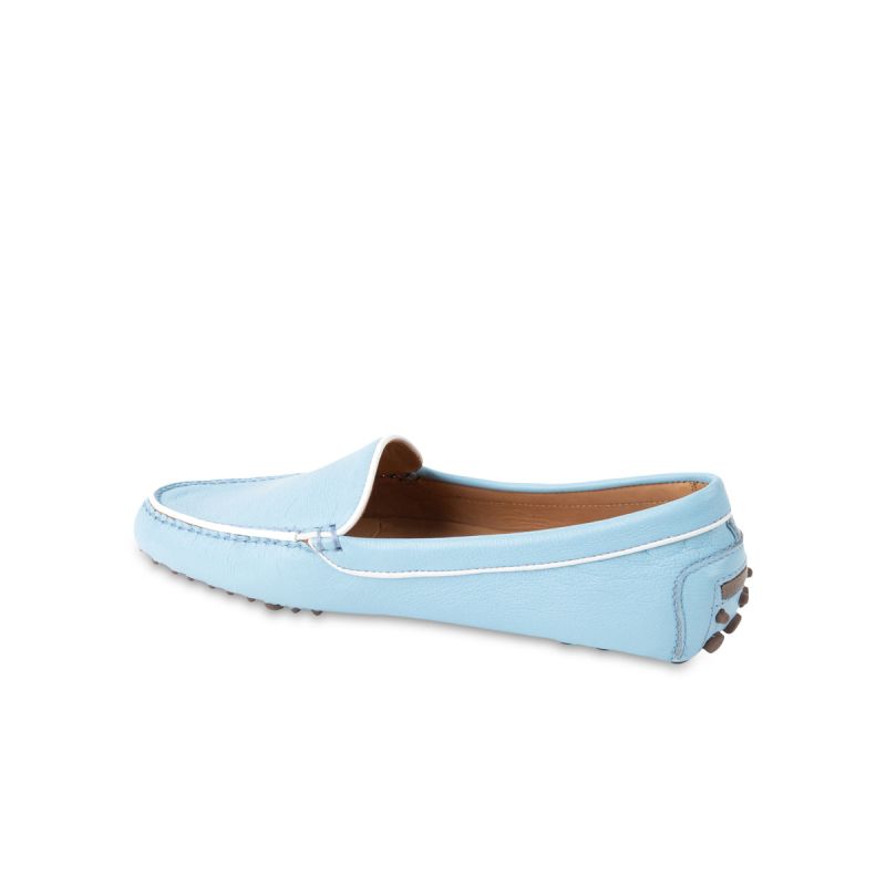 Jill Piped Driving Moccasin Sky Blue image