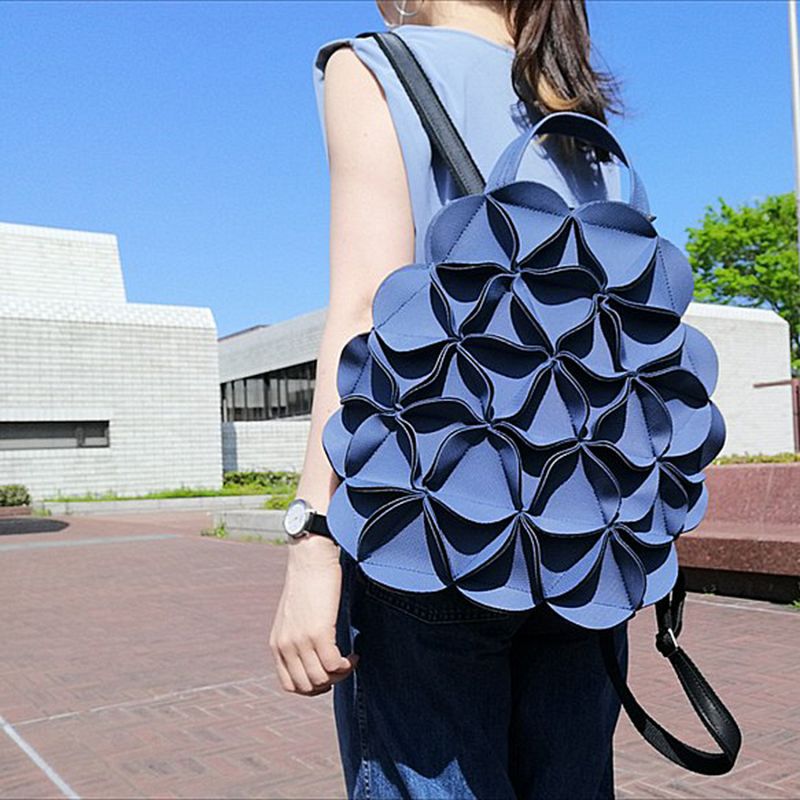 Blossom Large Backpack - Blue image