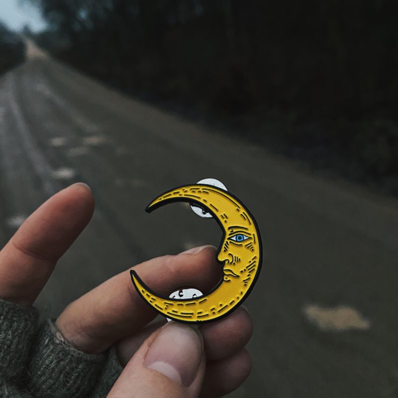 Enamel Pin Moon image