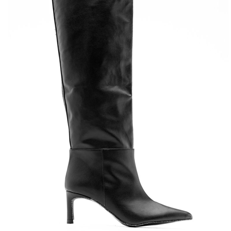 Vegan Boots Disco Black image