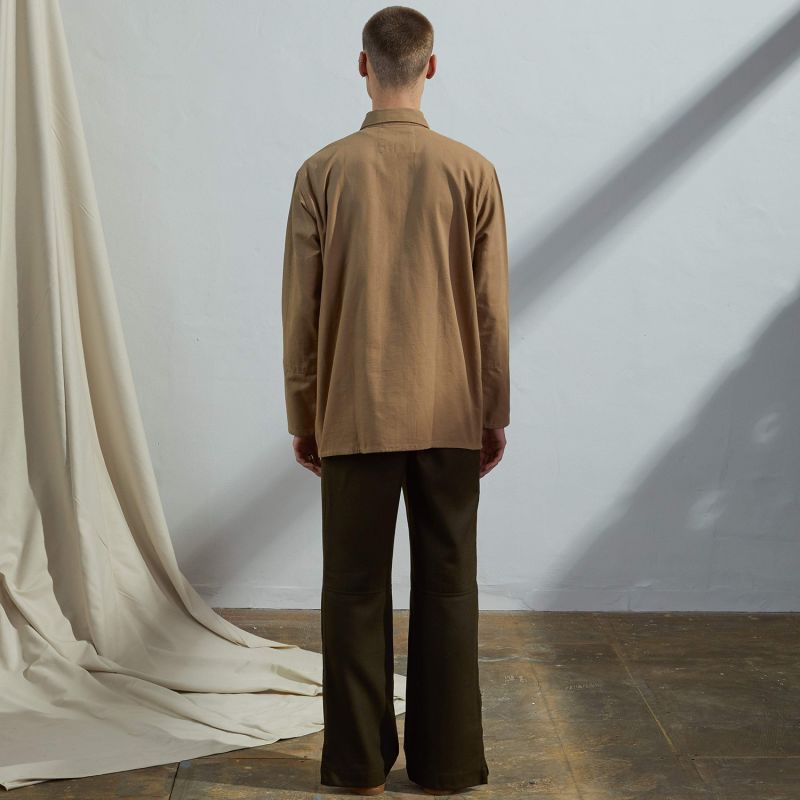 The 3001 Buttoned Overshirt - Khaki image