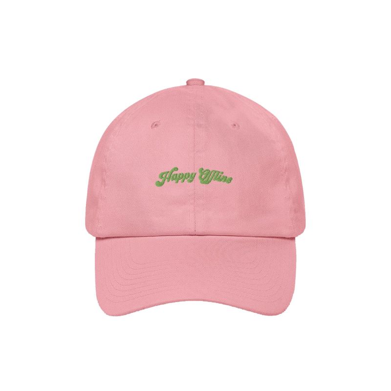 Pink Happy Offline Dad Cap image