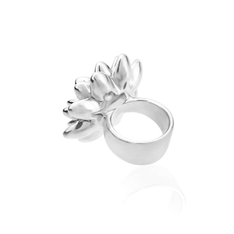 Dalia Sterling Silver Large Ring image