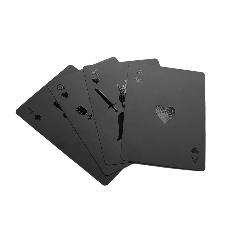 Blvck Playing Cards - Black image