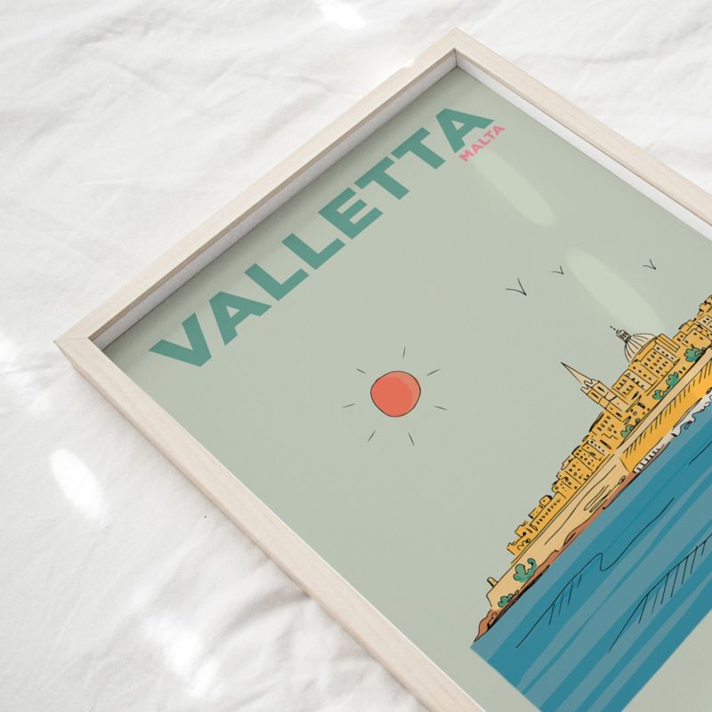 Valletta, Malta Summer Escapes Print image