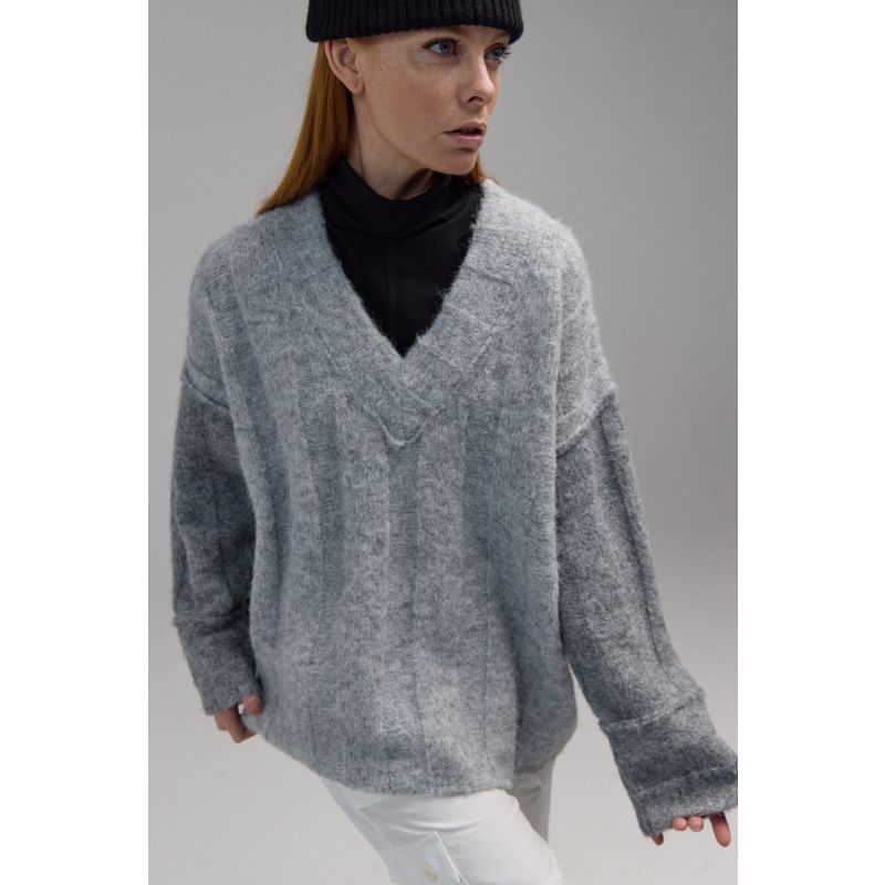 Varsha Knit - Grey Multi image