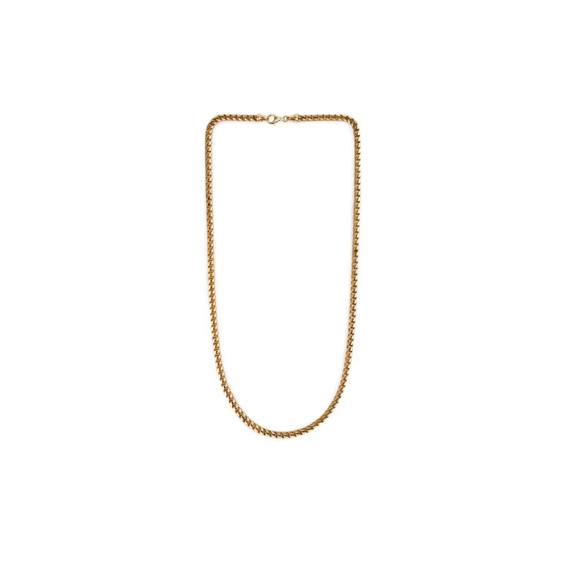 4.5Mm Bold Franco Chain Necklace - Gold image