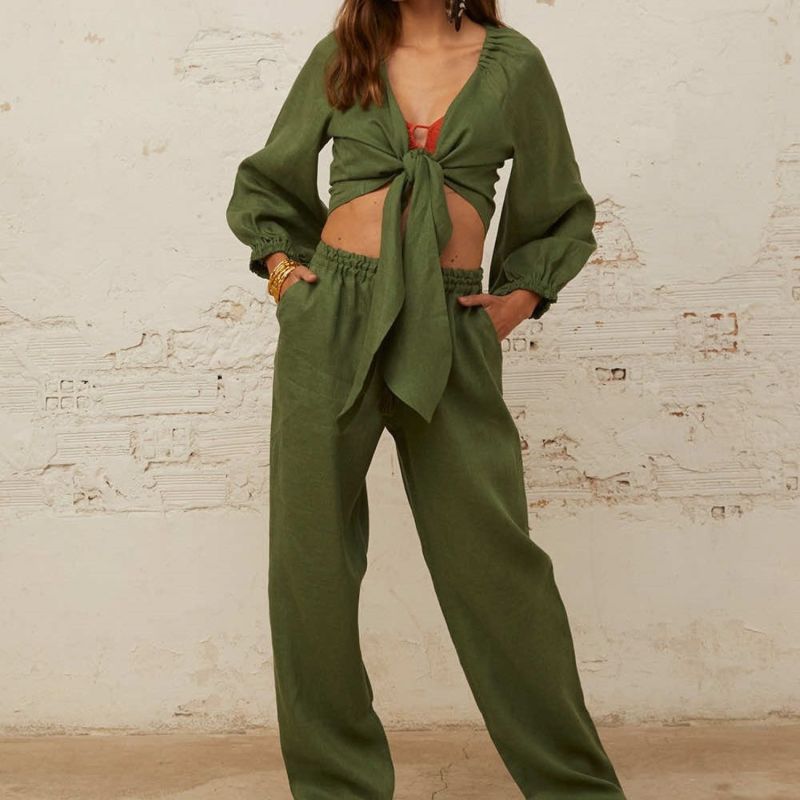 Milena Trousers In Rainforest image