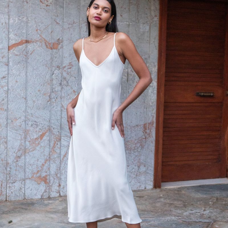 Venus Slipdress - White image