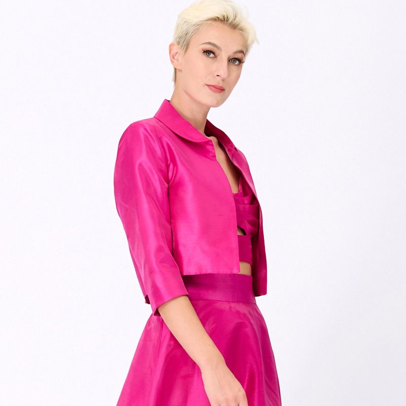 Taffeta Crop Jacket image