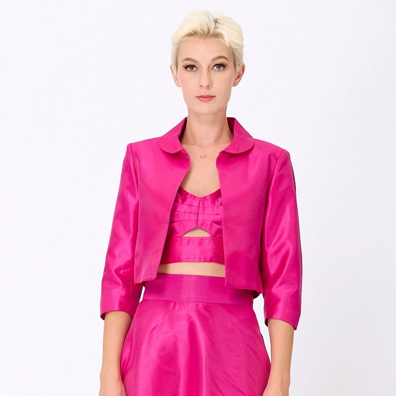 Taffeta Crop Jacket image