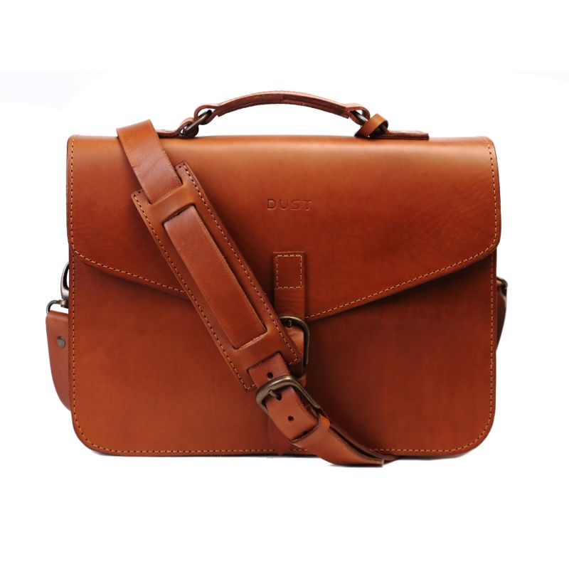 Leather Briefcase Brown image