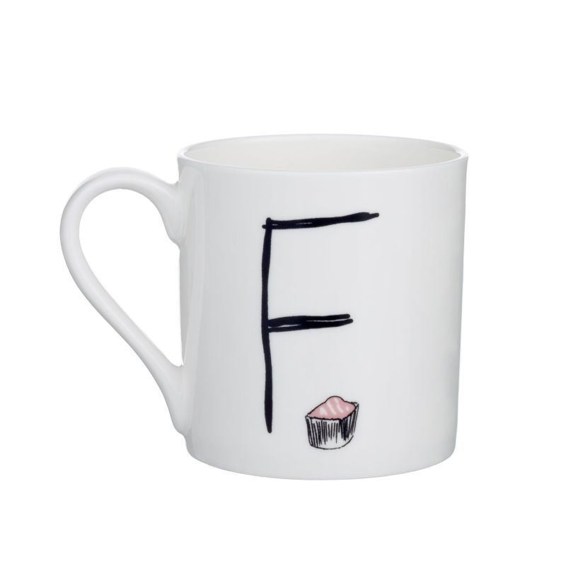 F  Alphabet Of Snacking Animals Mug image