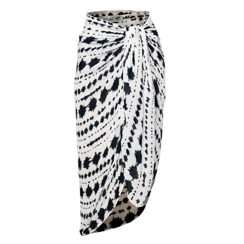 Tokyo Bamboo Dual Sarong & Scarf - Monochrome image