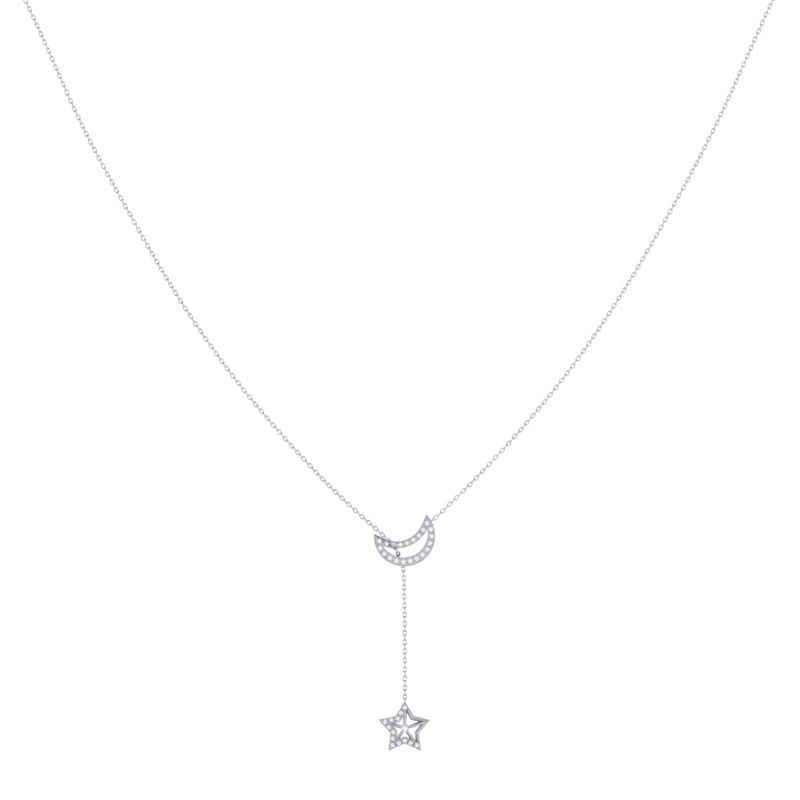 Shooting Star Necklace In Sterling Silver image