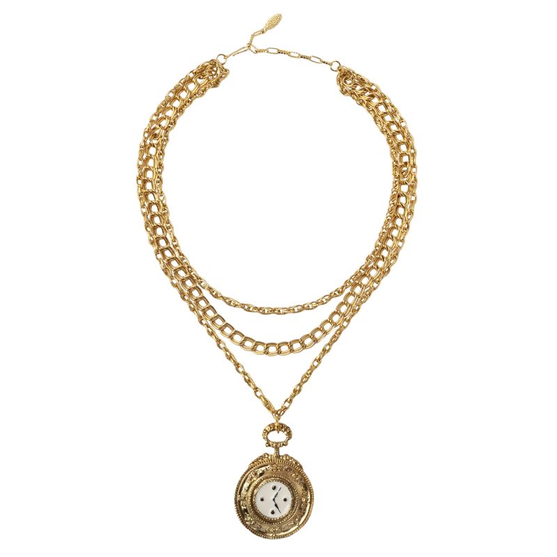 Vintage Gold Timeless Necklace | Caramel Vintage Jewelry | Wolf & Badger