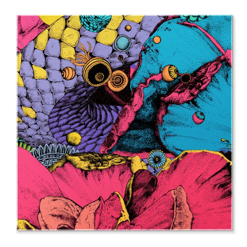 Matching Cropped Eden Garden Pocket Square No.7 image