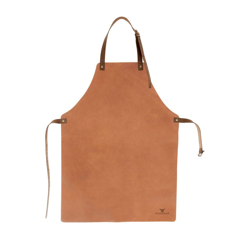 Genuine Leather Apron - Soft Series - Brown image