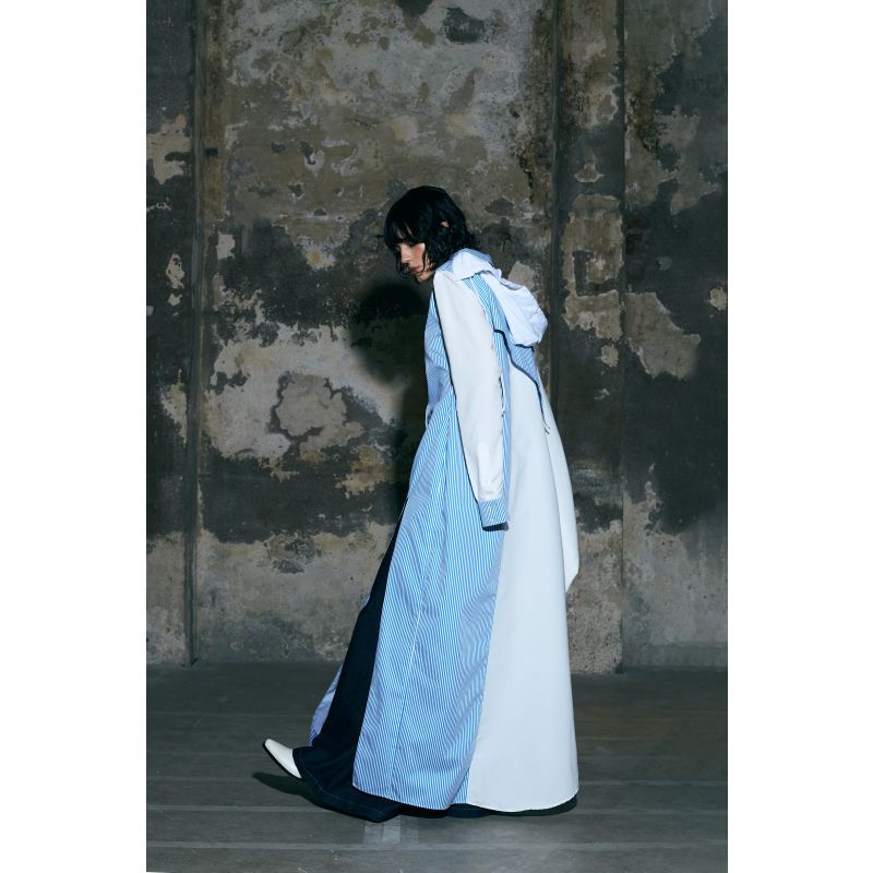 Volumed Long Shirt Dress image