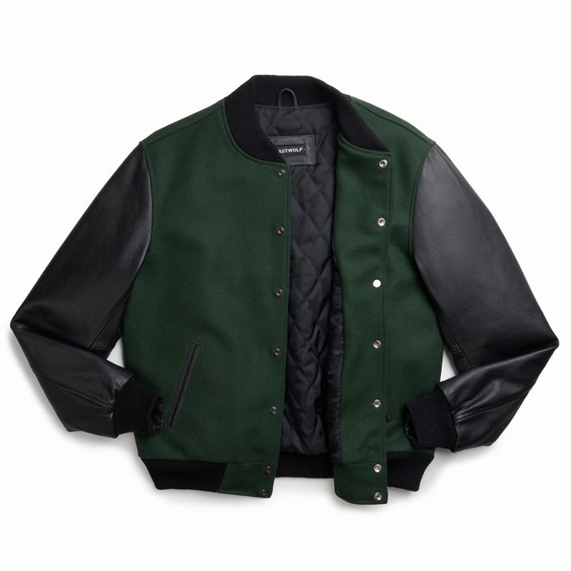 Pine Varsity Jacket - Green image