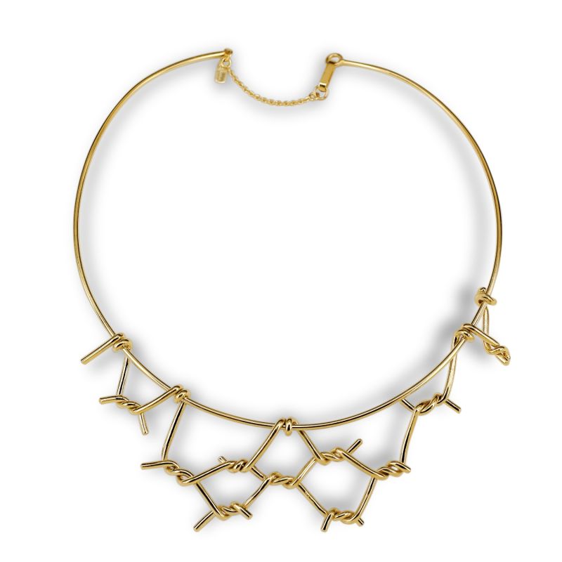Amarres Choker In Gold-plated image