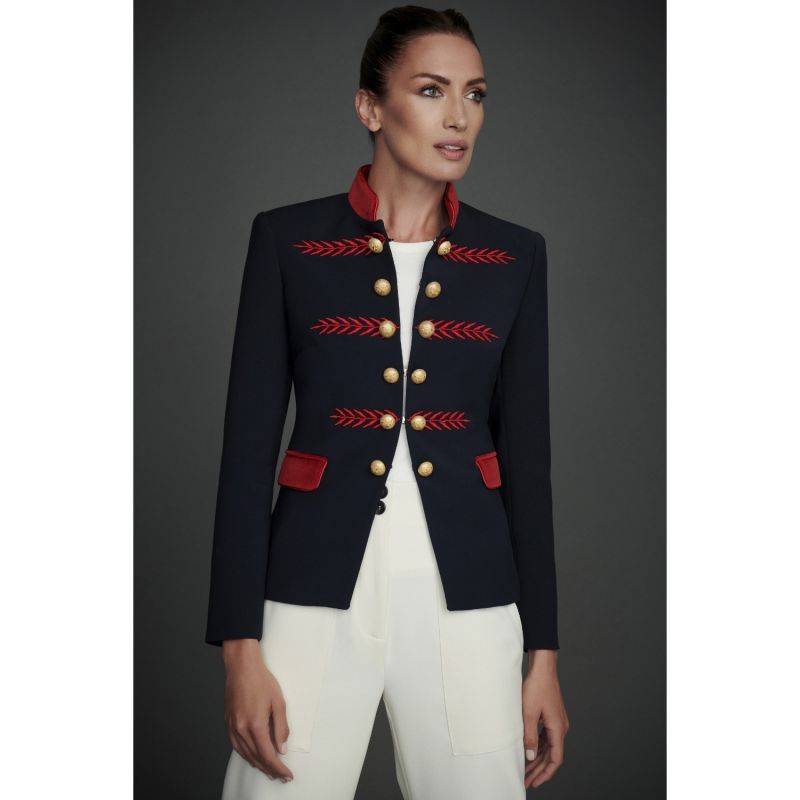 Military navy blazer clearance