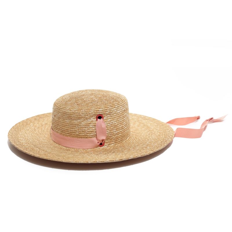 Wide Summer Boater Hat image