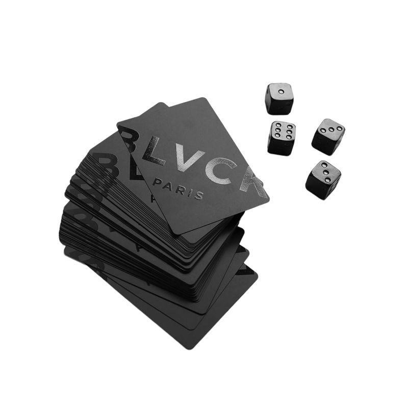 Blvck Playing Cards - Black image