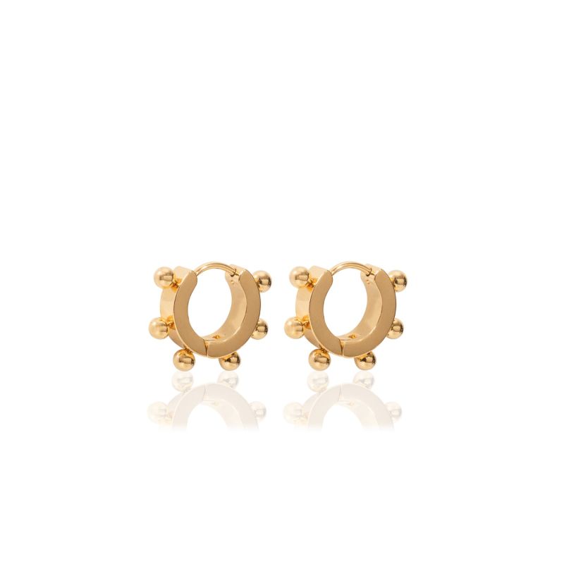 Gold Bessie Hoops image