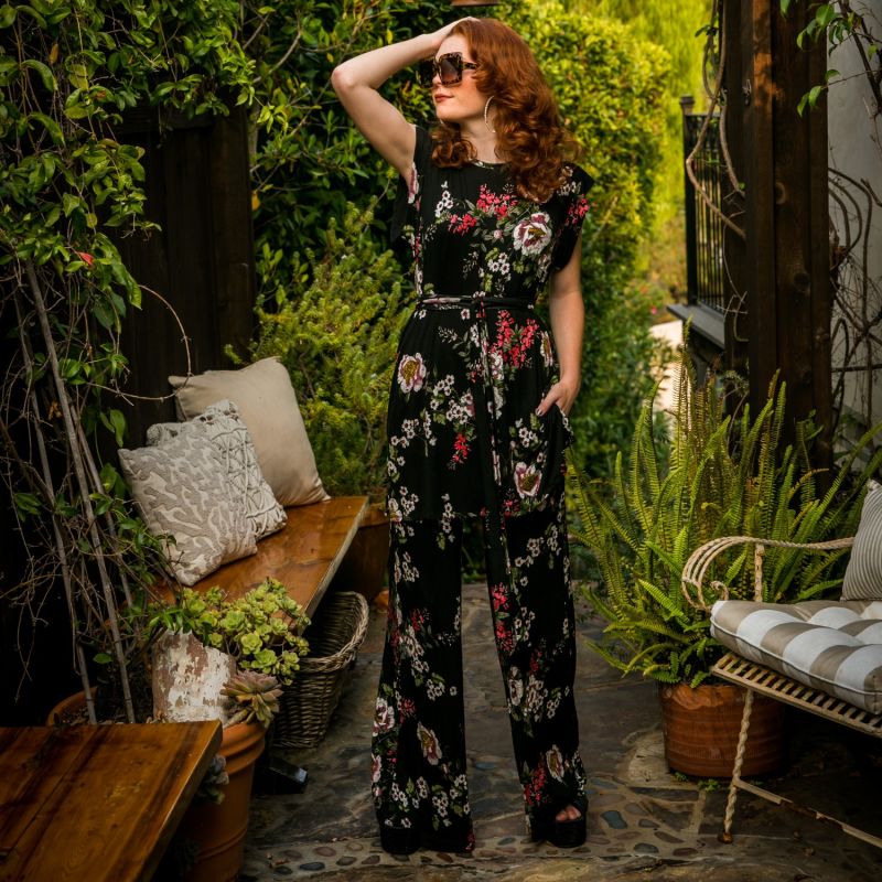 Holly Floral Palazzo Pants image