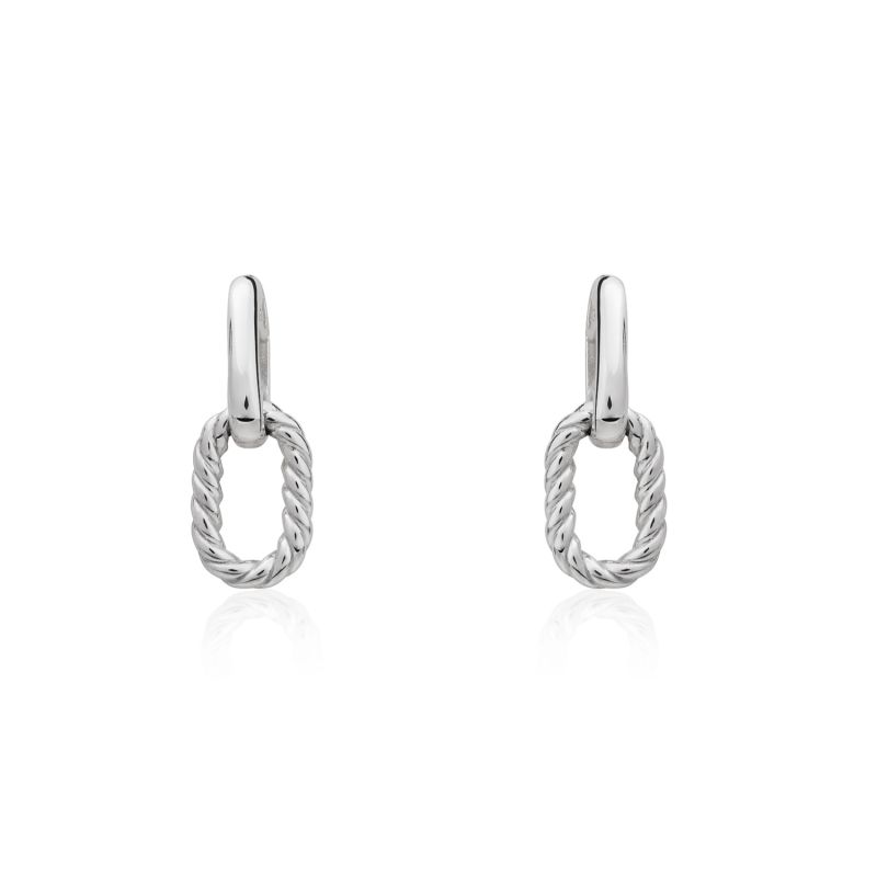 Silver Ana Double Earrings image