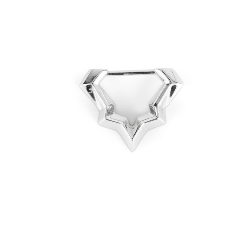 Septum Ring Hinged – Silver image