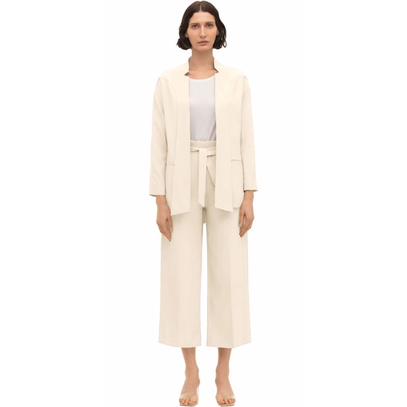 Pogar Culotte Ecru Trousers image