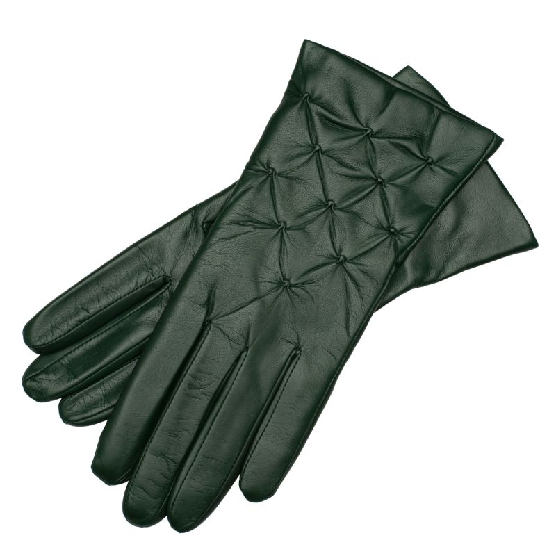 Firenze Women's Olive Green Nappa Leather Gloves 1861 Glove