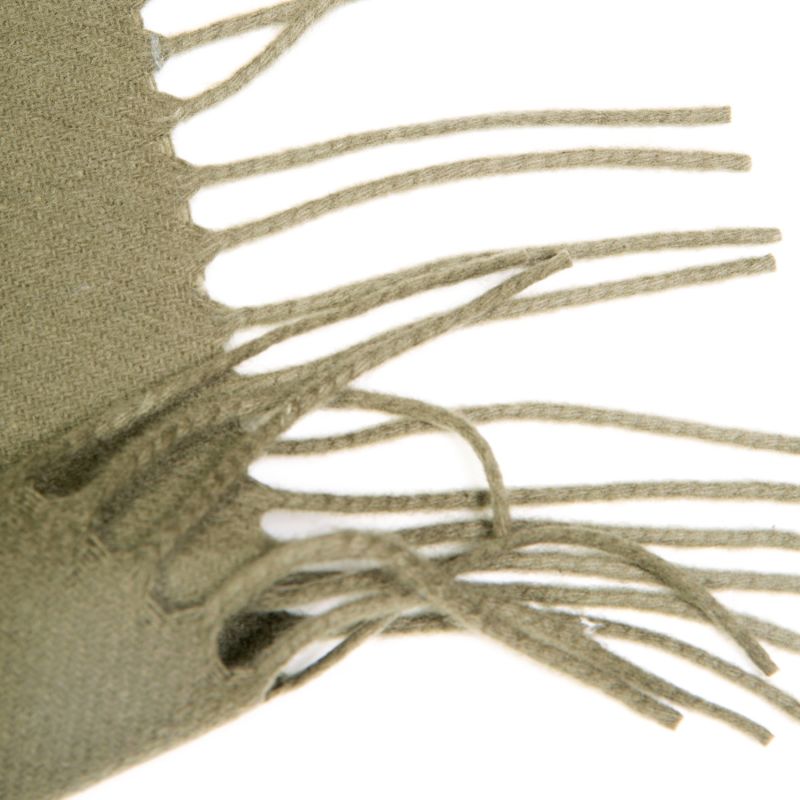 Oban Dark Moss Cashmere Scarf image