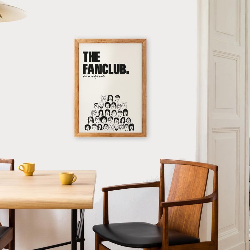 The Fanclub Charity Retro Giclée Art Print image