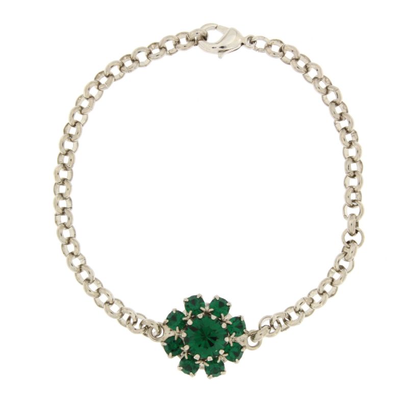 Florentine Garden Bracelet In Emerald image