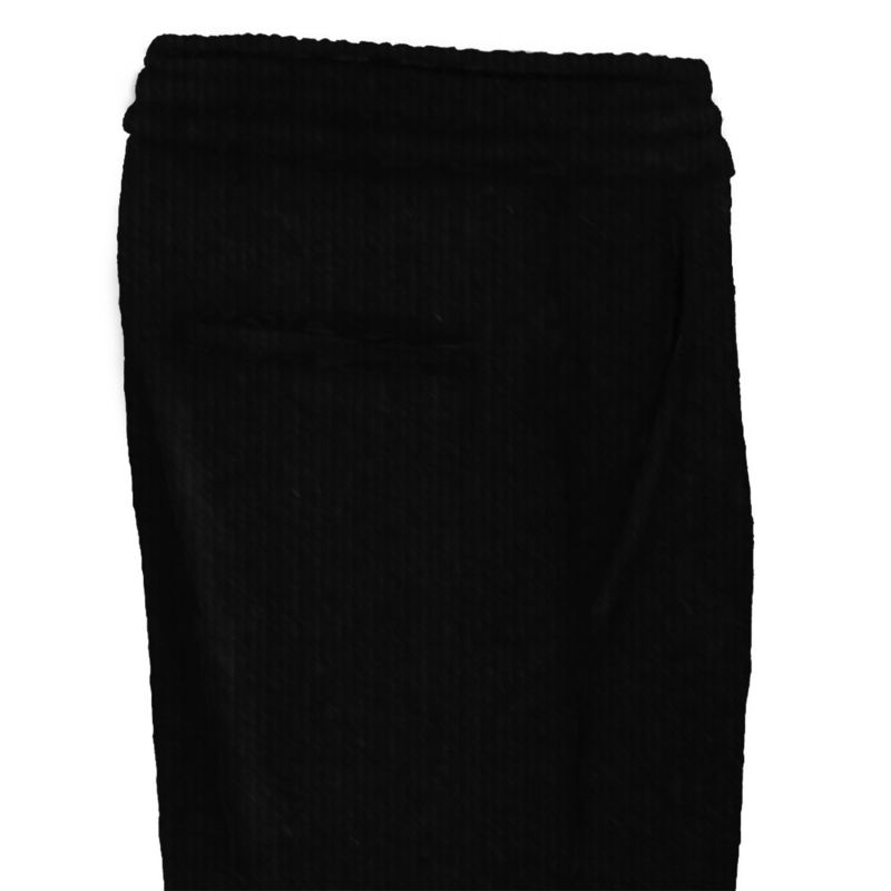 Washington Drawstring Corduroy Trouser - Black image