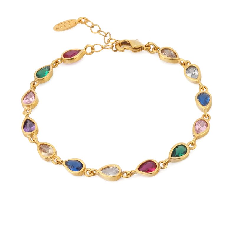 Water Drop Bracelet - Multicolor image