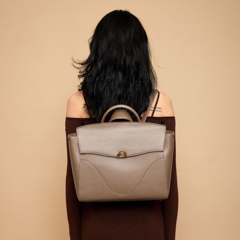 Wavia Bag Plus Latte | Womens Laptop Backpack image