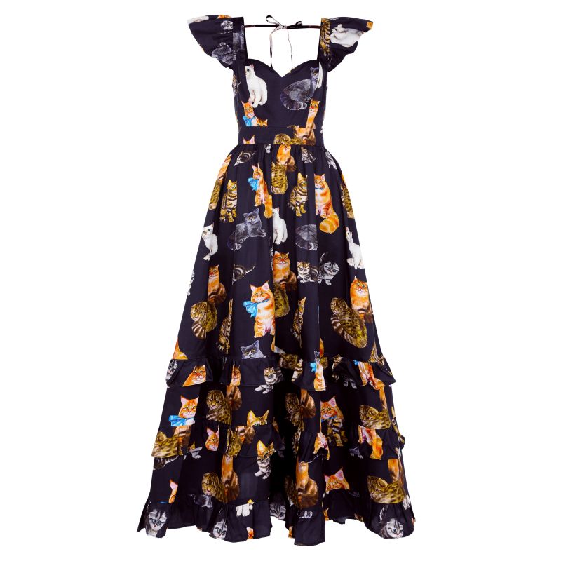 Black Cattitude Fairy Tale Dress image