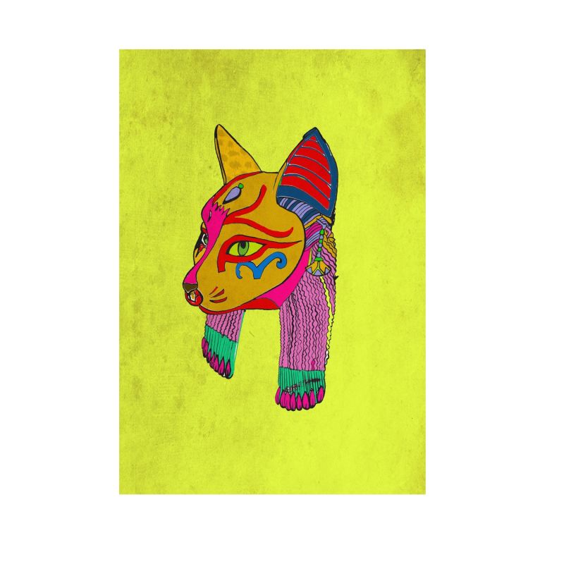 The Cat Head Limited Edition Signed Print image