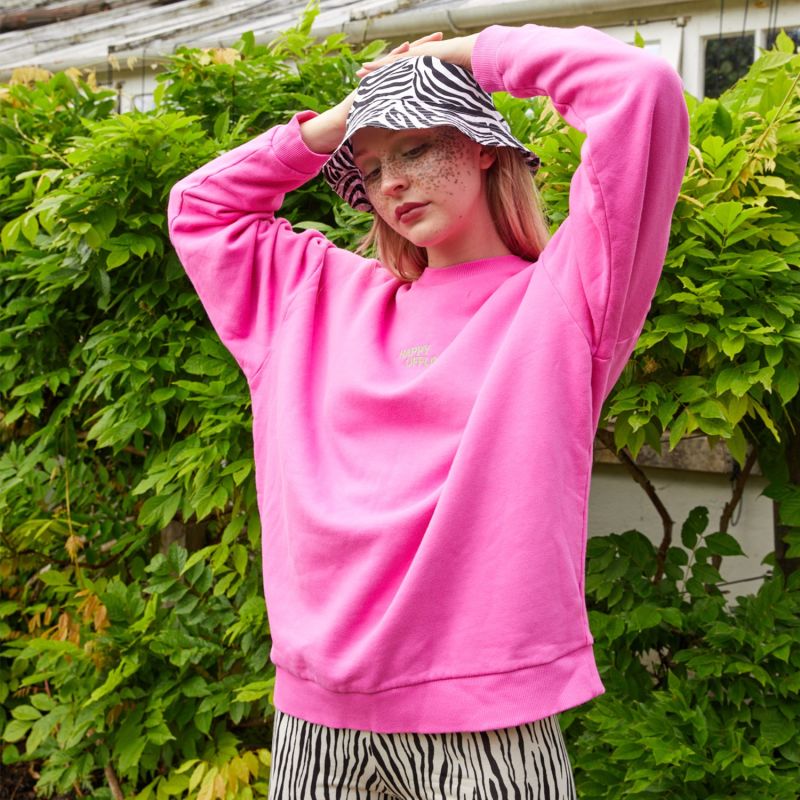 Zebra Print Reversible Bucket Hat image