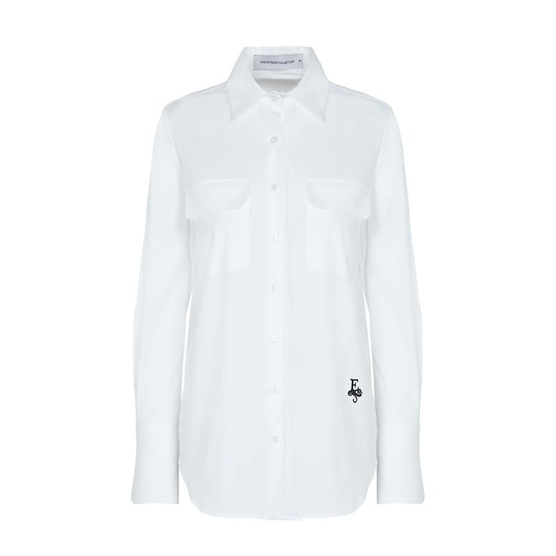White Cotton Shirt Gabrielle image